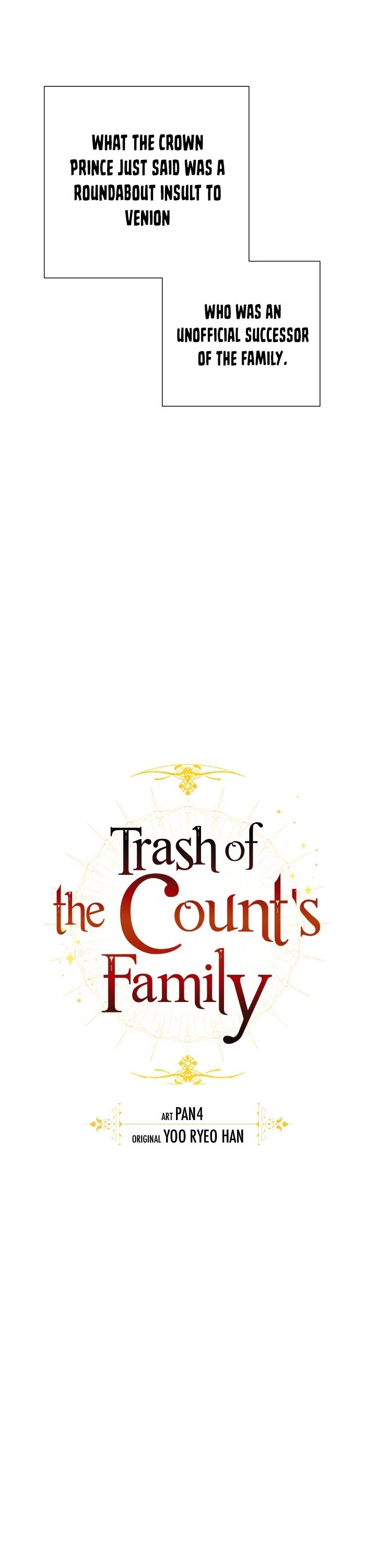 Trash of the Count’s Family chapter 47