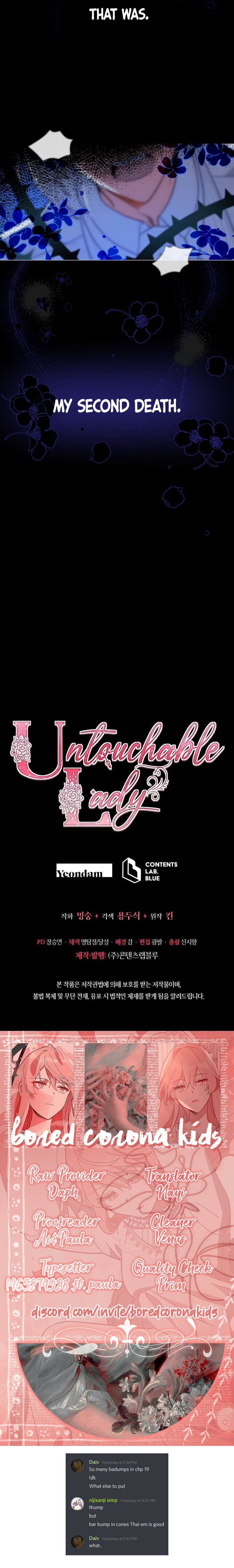 Untouchable Lady chapter 19