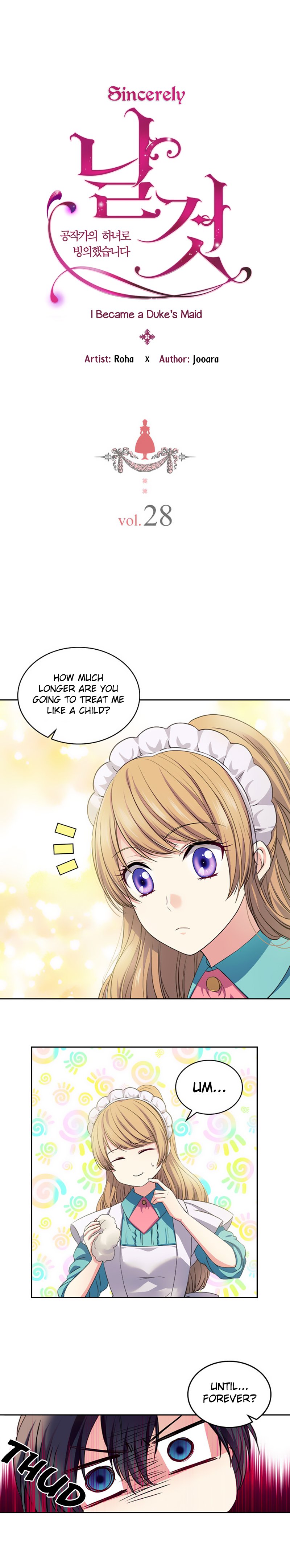 Sincerely: I Became a Duke’s Maid chapter 28