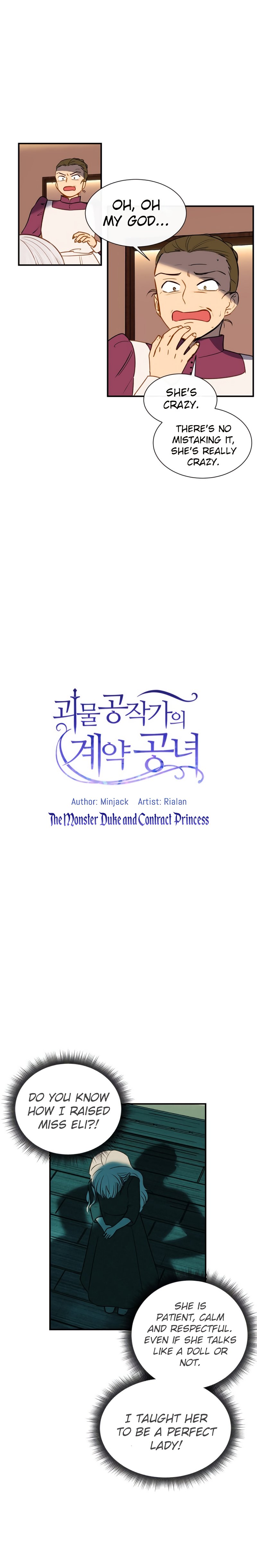 The Monster Duchess and Contract Princess chapter 6