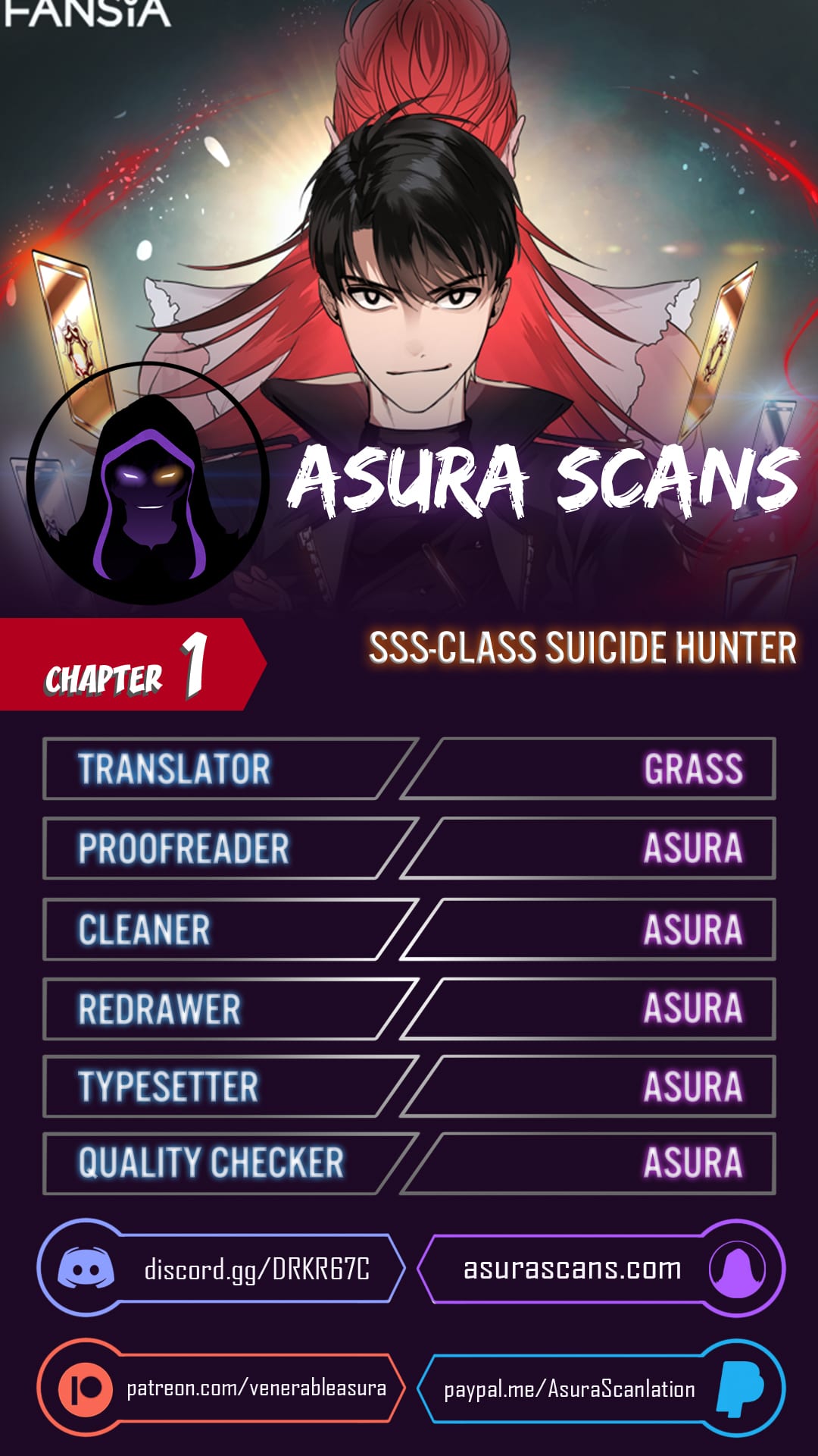 SSS-Class Suicide Hunter chapter 1