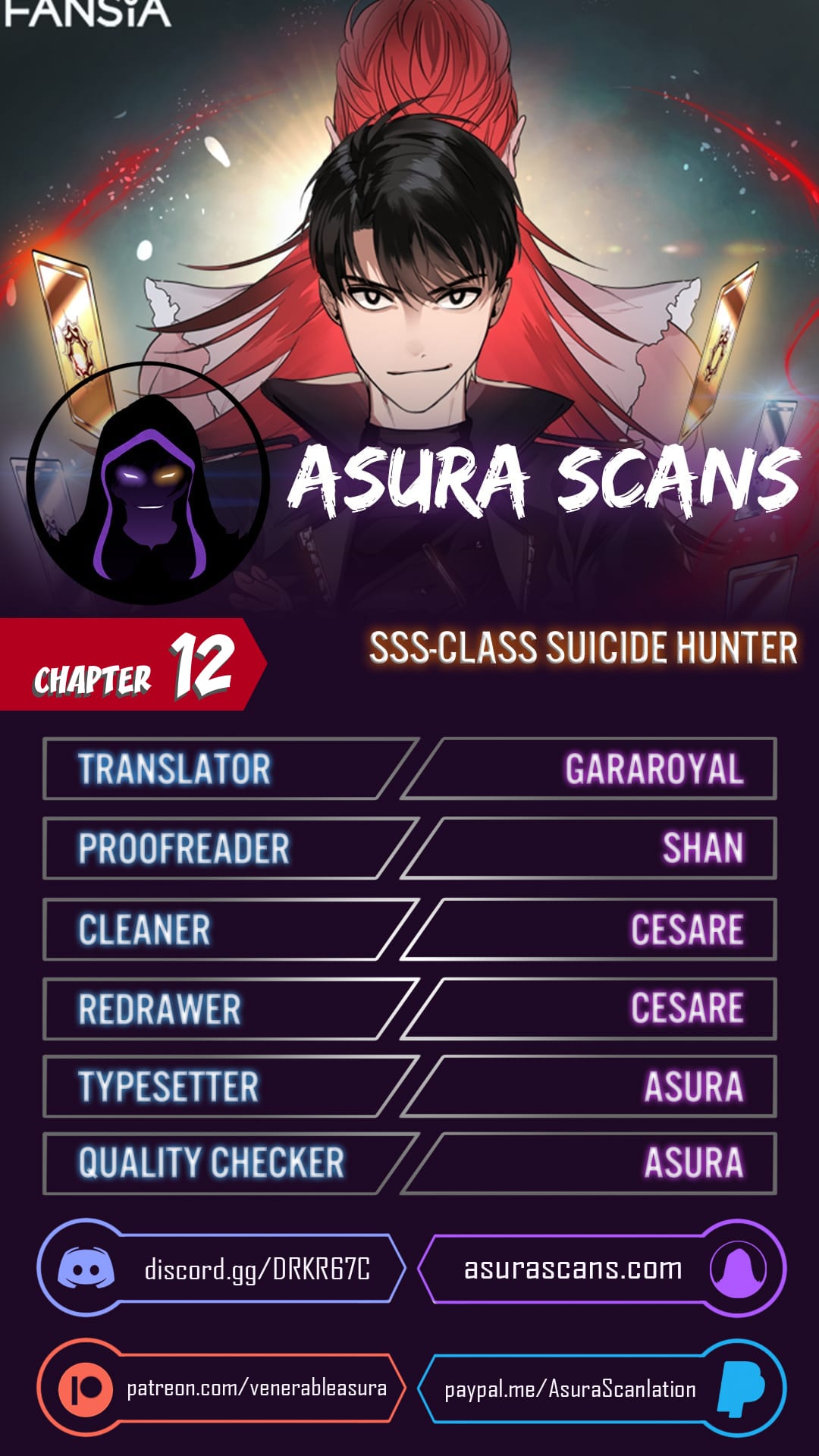 SSS-Class Suicide Hunter chapter 12