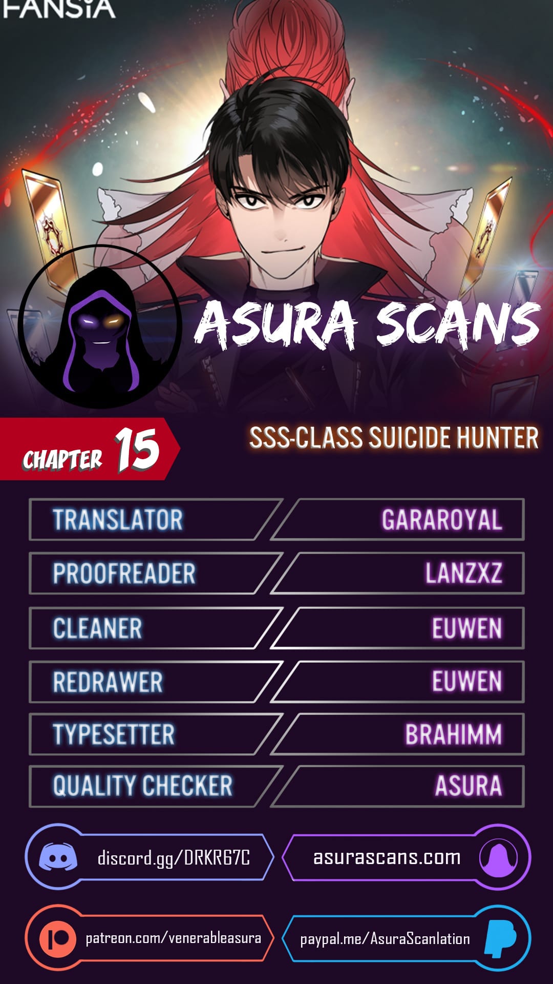 SSS-Class Suicide Hunter chapter 15