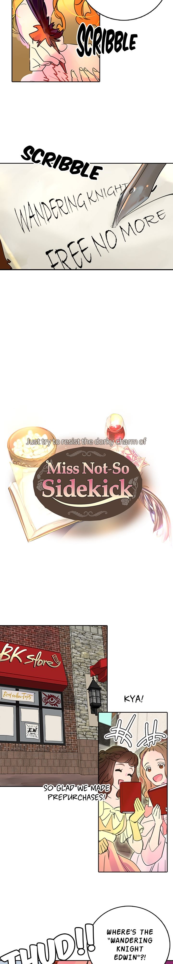 Miss Not-So Sidekick chapter 3