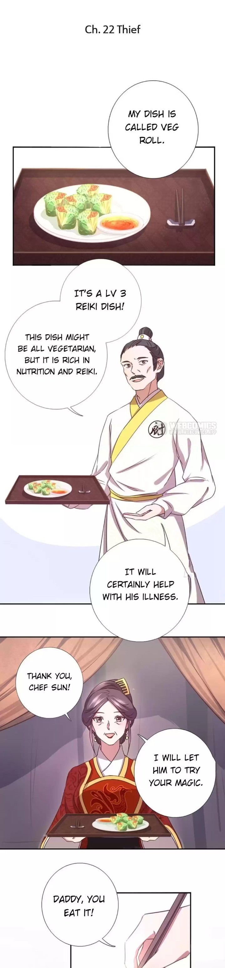 Holy Chef, Crazy Empress chapter 22