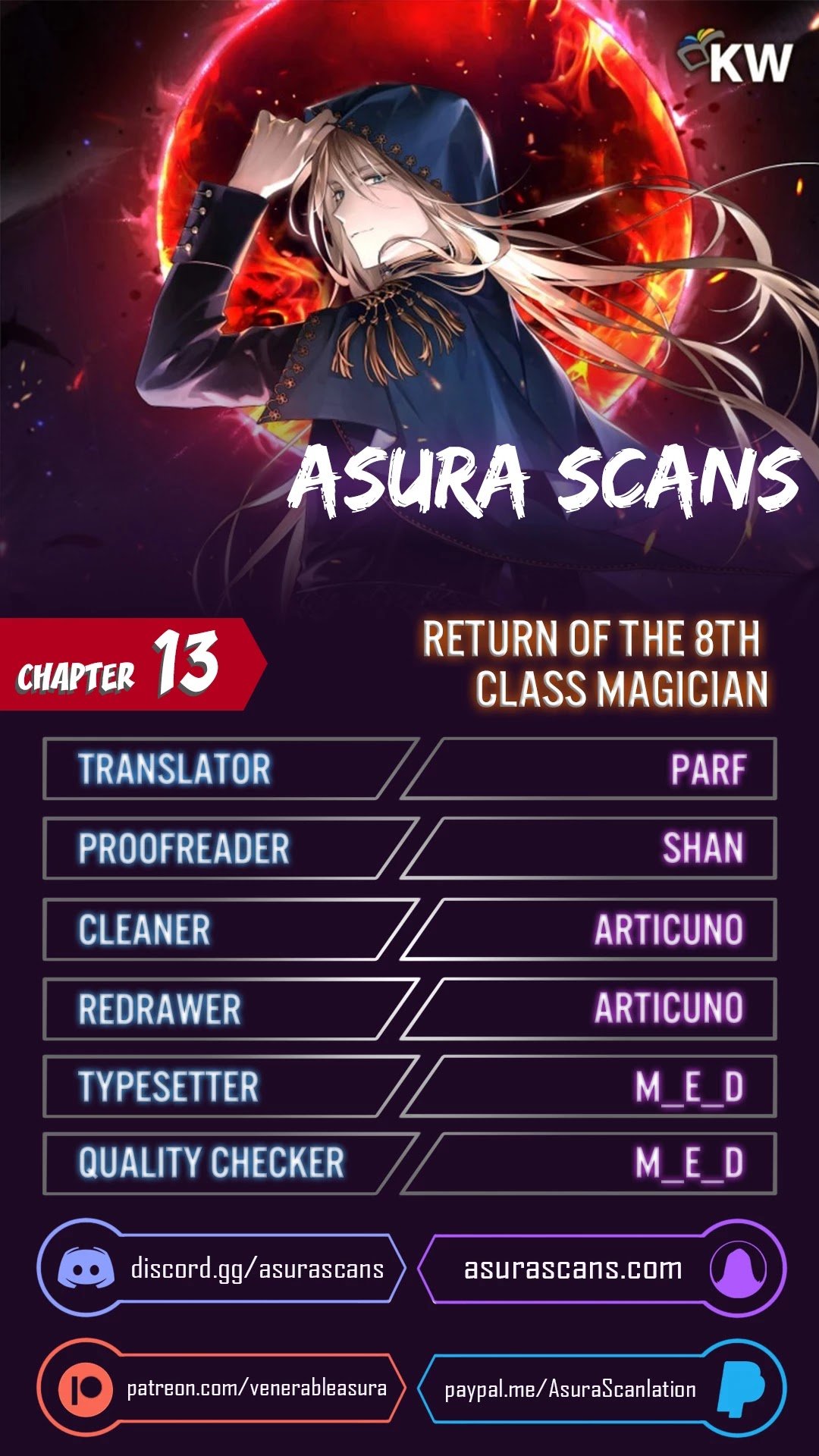Return of the 8th class Magician chapter 13