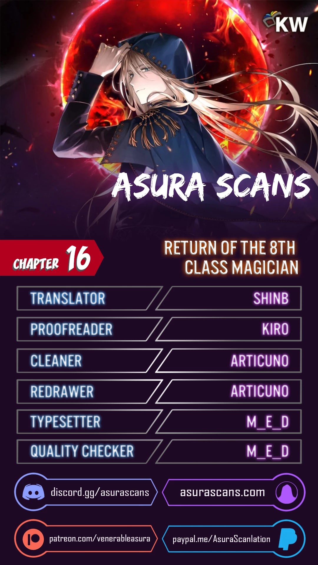 Return of the 8th class Magician chapter 16