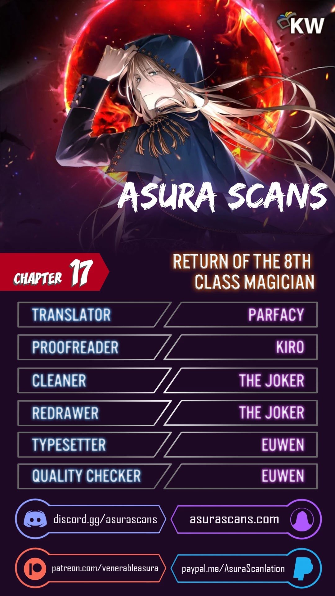 Return of the 8th class Magician chapter 17
