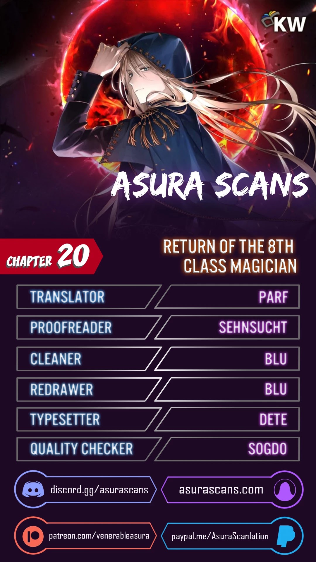 Return of the 8th class Magician chapter 20
