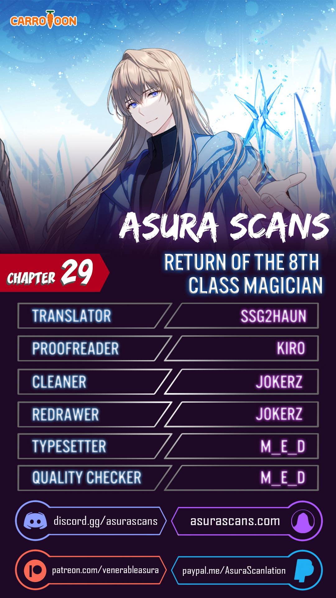 Return of the 8th class Magician chapter 29