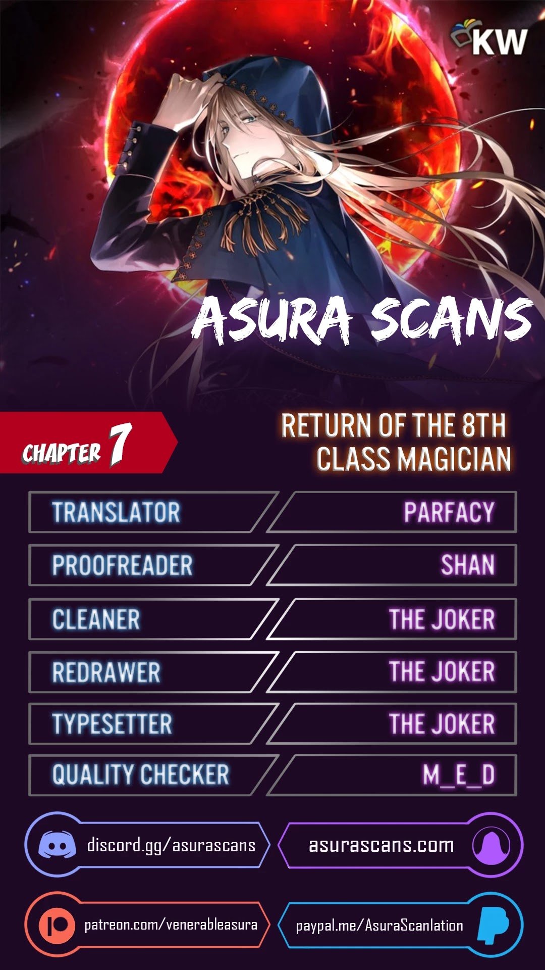 Return of the 8th class Magician chapter 7