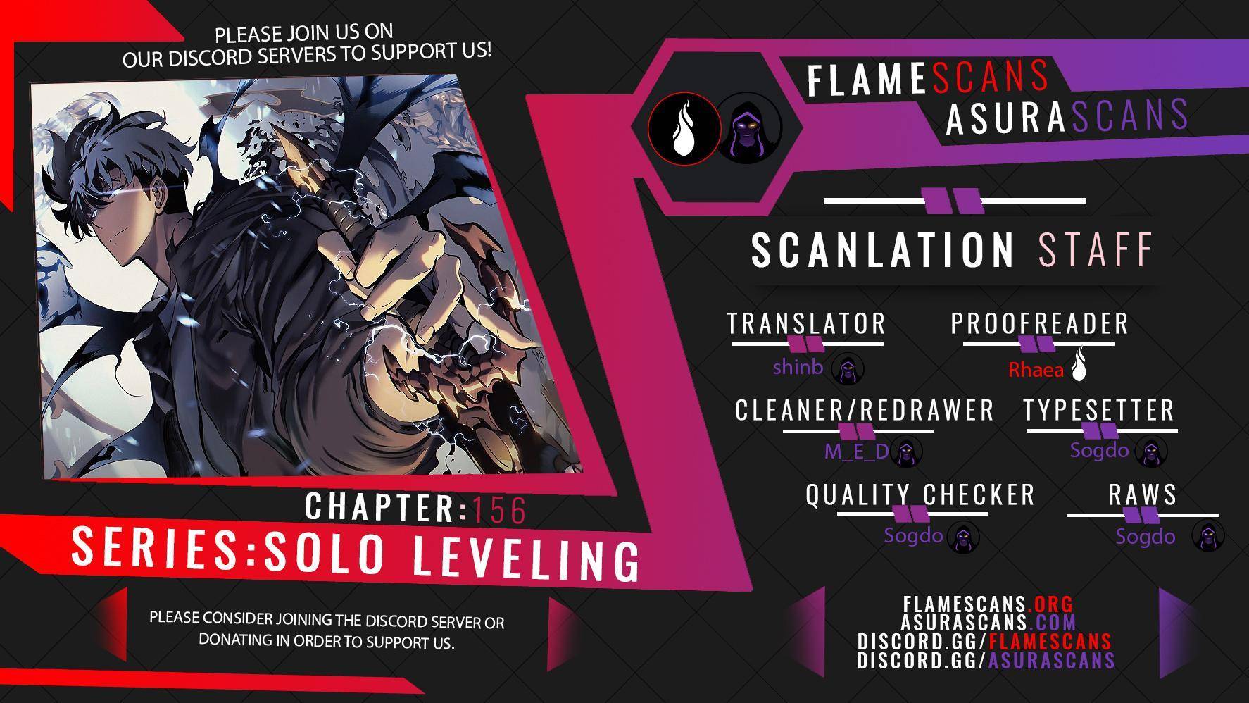 Solo Leveling chapter 156
