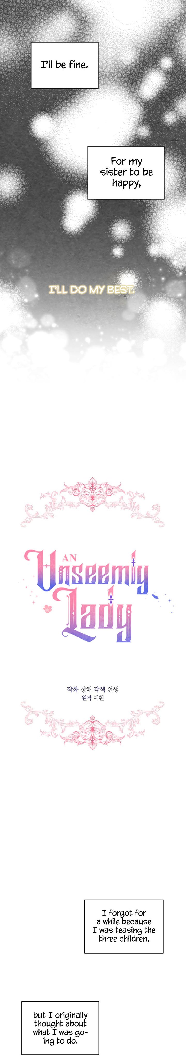 An Unseemly Lady chapter 10