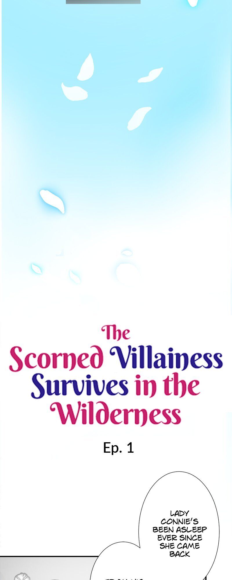 The Scorned Villainess Survives in the Wilderness chapter 1