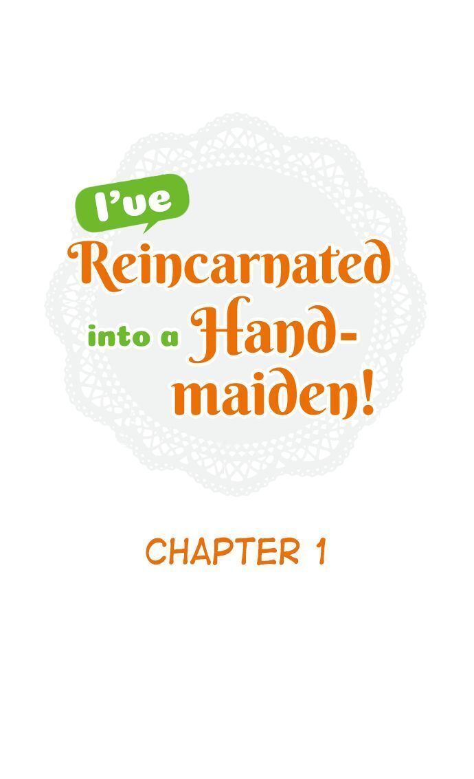 I’ve Reincarnated into a Handmaiden! chapter 1