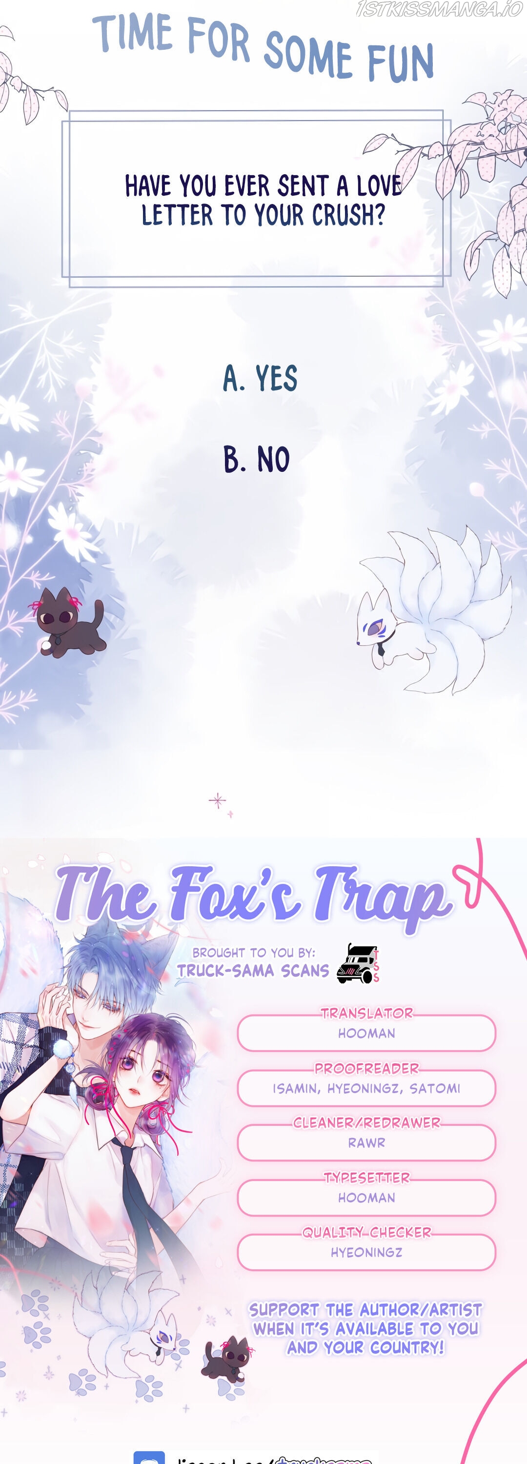 The Fox’s Trap chapter 13