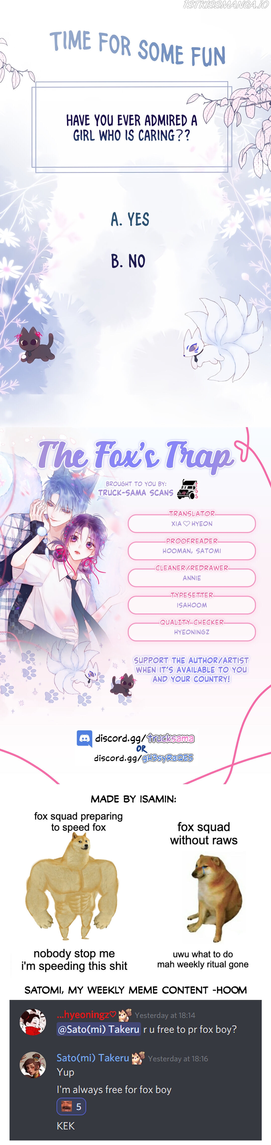 The Fox’s Trap chapter 14