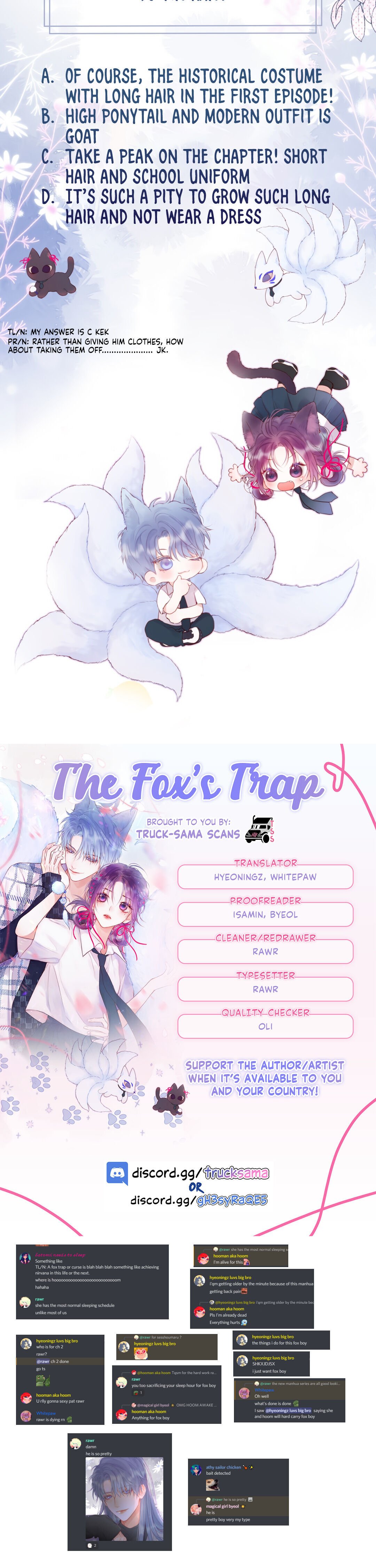 The Fox’s Trap chapter 2