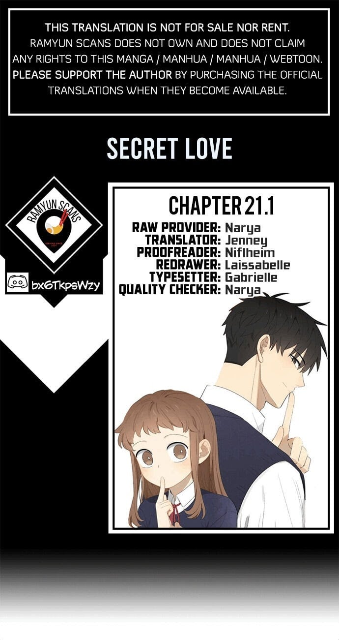 Secret Love chapter 21.1