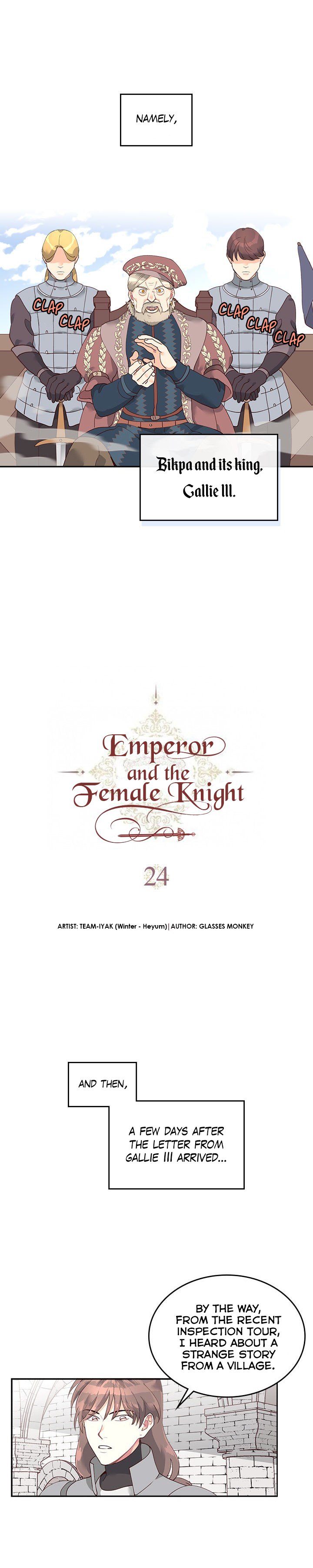 Emperor And The Female Knight chapter 24